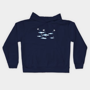 making clouds Kids Hoodie